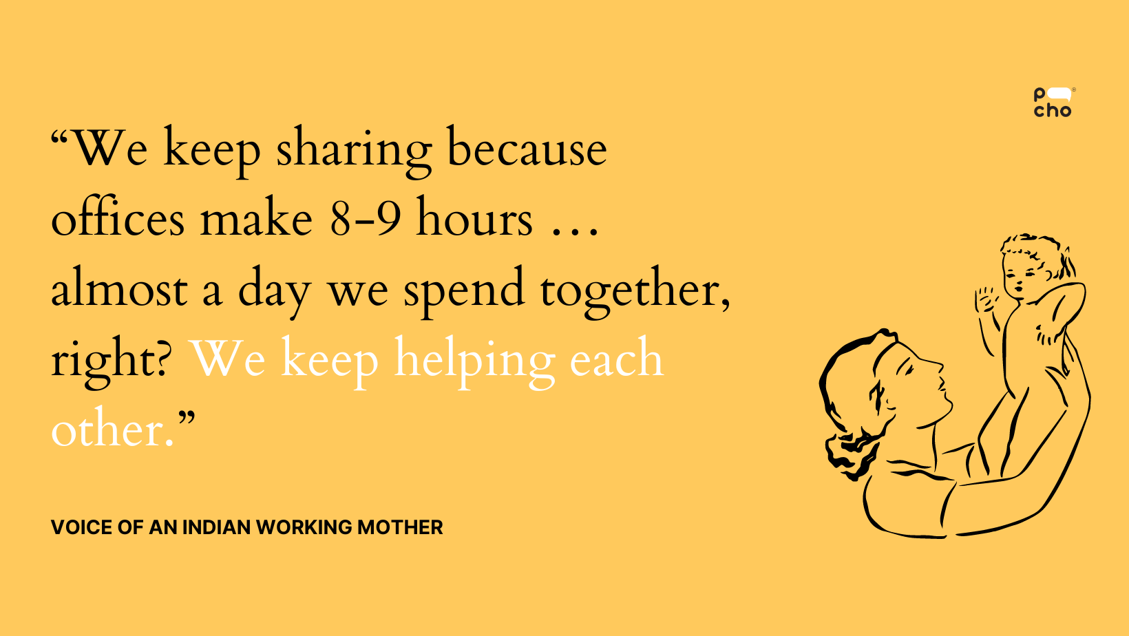 💬Outside of family, who does a young mother seek out for support?